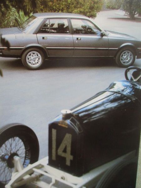 Sports Car Illustrated Peugeot 505 Turbo Sonderdruck 1986