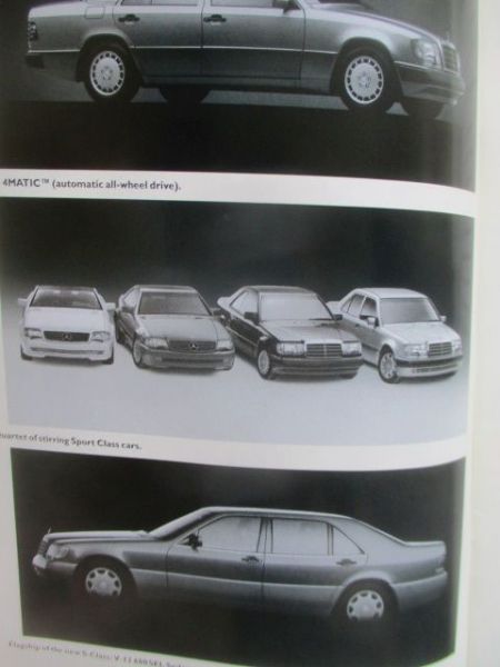 Mercedes Benz Model Line 1992