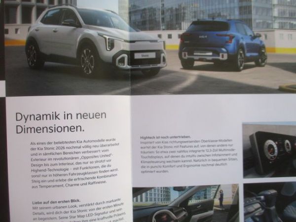 Kia Stonic (YB) Prospekt Januar 2026 Facelift