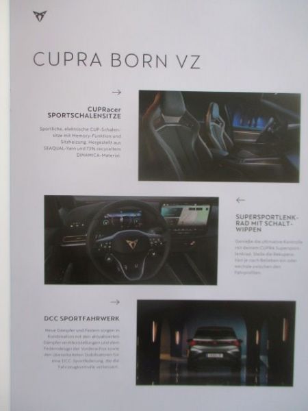 Cupra Born Produktinfo Mai 2026