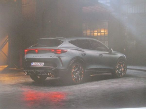 Cupra Formentor Produktinformation Januar 2026