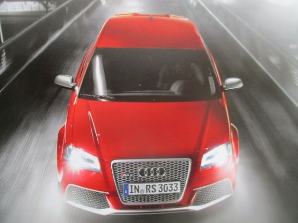 Audi RS 3 Sportback Englisch (8PA) brochure April 2012