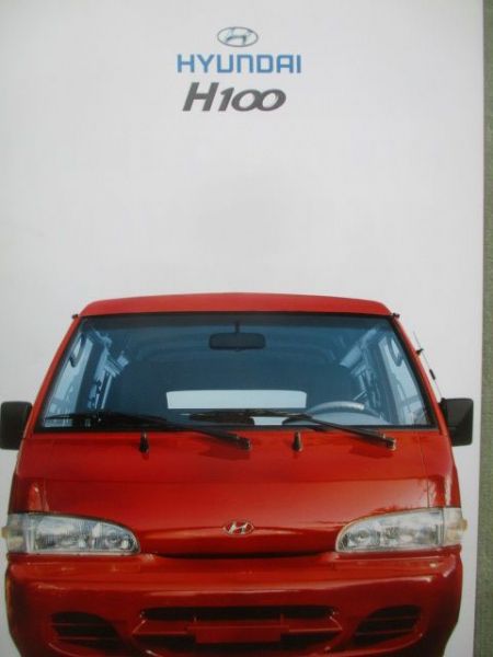 Hyundai H100 Prospekt März 1999