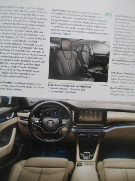 Skoda Octavia IV Produkt-Argumentation März 2020