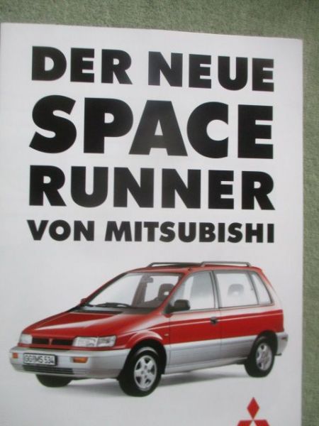 Mitsubishi Space Runner Katalog N10 N20 September 1991