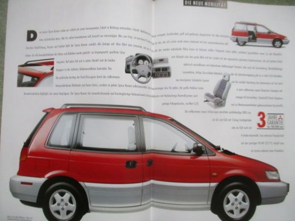Mitsubishi Space Runner Katalog N10 N20 September 1991