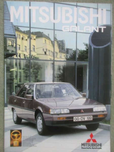 Mitsubishi Galant (E10) Prospekt November 1985