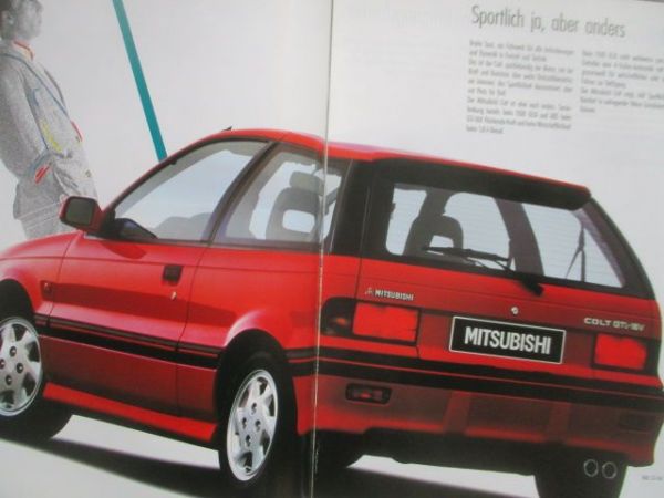 Mitsubishi Colt (C50) Prospekt September 1991