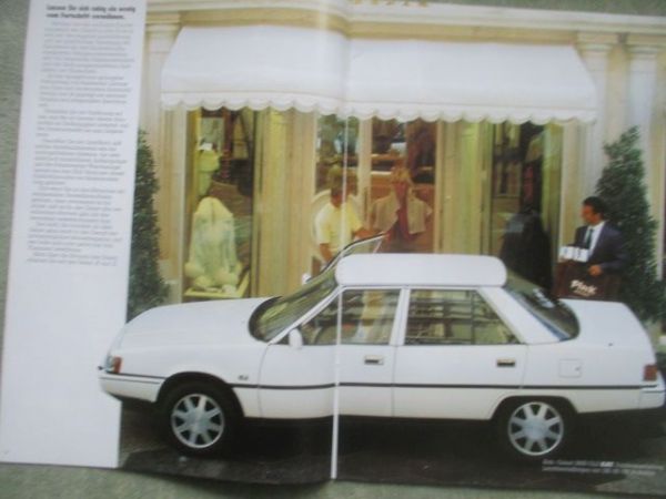 Mitsubishi Galant (E10) August 1987 Prospekt