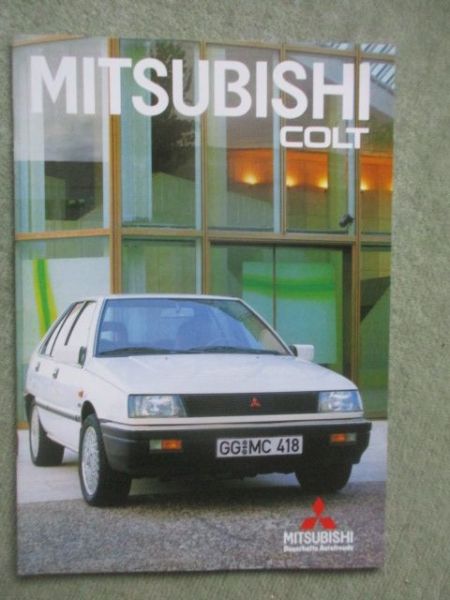 Mitsubishi Colt (C10) Januar 1987 1.2l, 15.l MCA-Jet Motor +kat