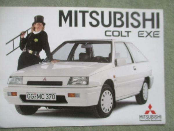 Mitsubishi Colt EXE (C10) Prospektblatt 1987