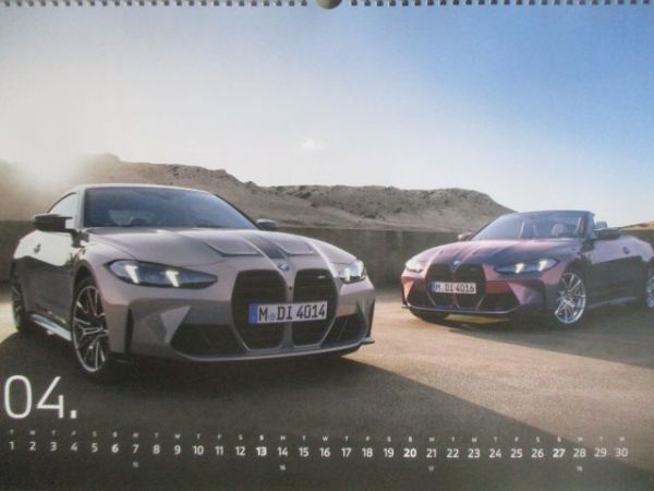 BMW M Kalender 2025 38x49cm Format