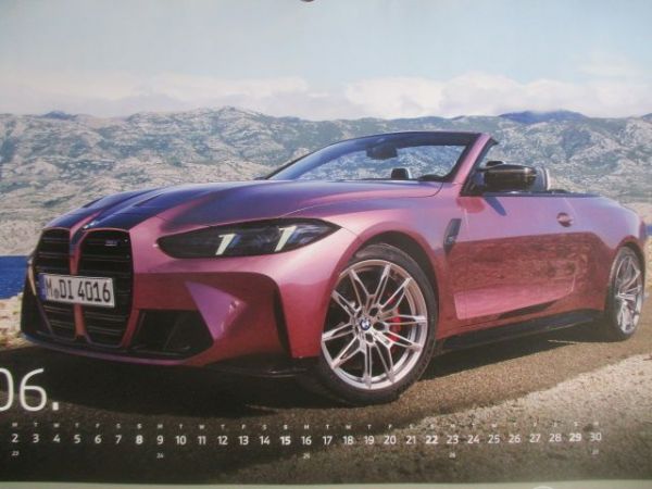 BMW M Kalender 2025 38x49cm Format