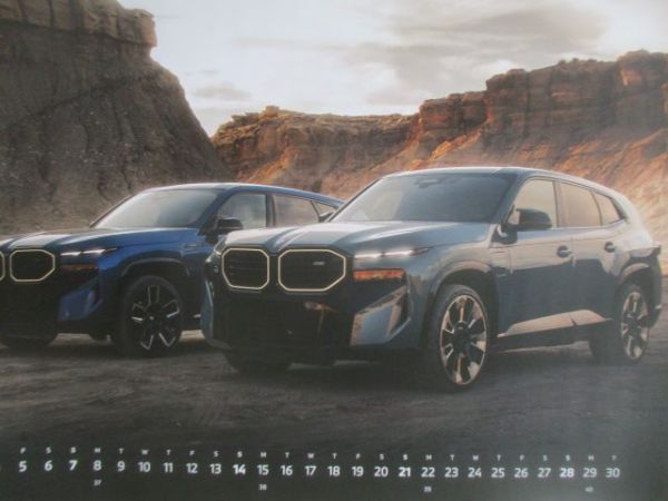BMW M Kalender 2025 38x49cm Format