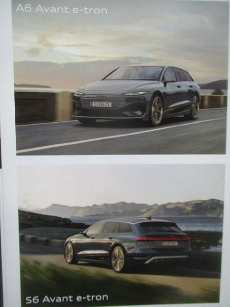 Audi A6 e-tron S6 e-tron C9 Dezember 2024
