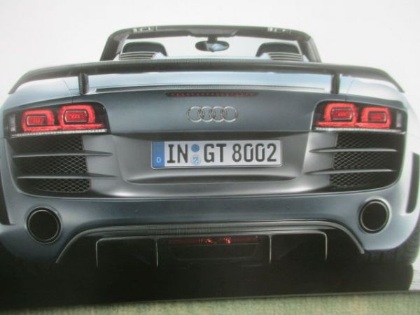 Audi R8 GT Spyder Buch Vorstellung Juli 2011 (Typ 42) NEU
