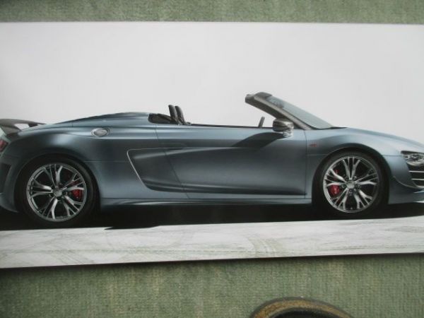 Audi R8 GT Spyder Buch Vorstellung Juli 2011 (Typ 42) NEU