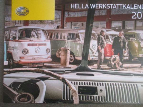 Hella Scheinwerfer Oldtimer Kalender 2022 42x59cm Format