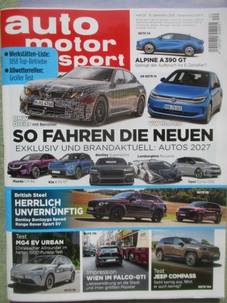auto motor & sport 20/2026