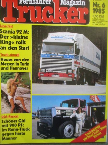 Trucker Fernfahrer Magazin Juni 1985