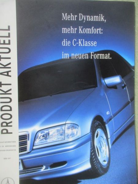 Mercedes Benz C-Klasse W202 Produkt Aktuell März 1997
