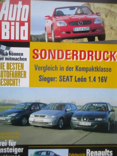Auto Bild 6/2000 Seat Leon 1.4 16V