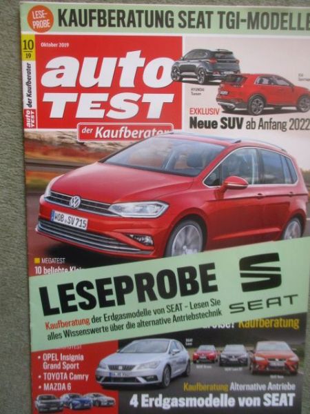 auto test Oktober 2019