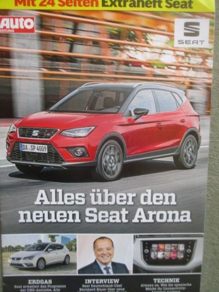 Auto Zeitung November 2007 Seat Arona Extraheft