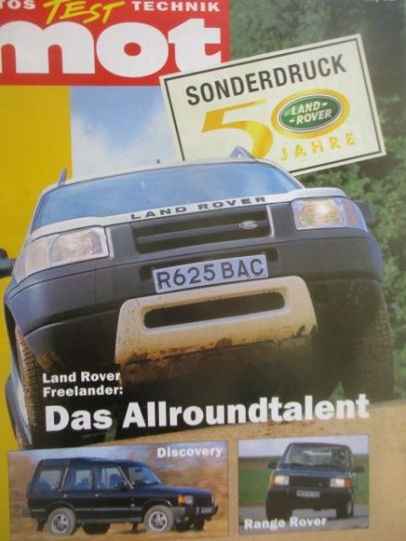 mot 11/1998 50 Jahre Land Rover