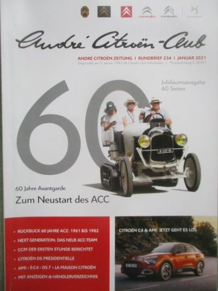 André Citroen Club Januar 2021