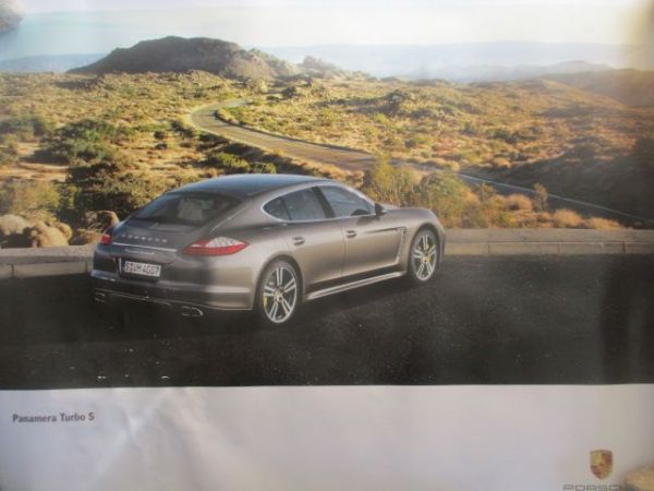 Porsche Panamera Turbo S (Typ 970) Großformat 76x100cm