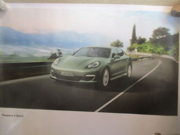 Porsche Panamera S Hybrid (970) Großformat Poster ca.76x100cm Format