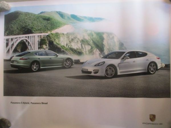 Porsche Panamera S Hybrid (970), Panamera Diesel Großformat ca.76x100cm