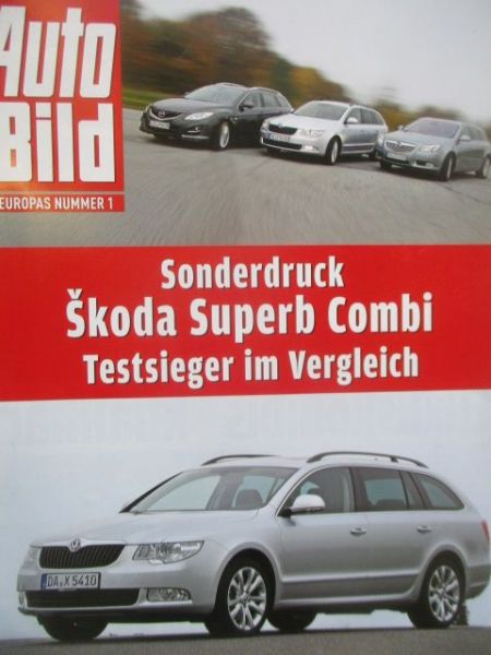 Auto Bild 5/2011 Skoda Superb Combi Testsieger im Vergleich