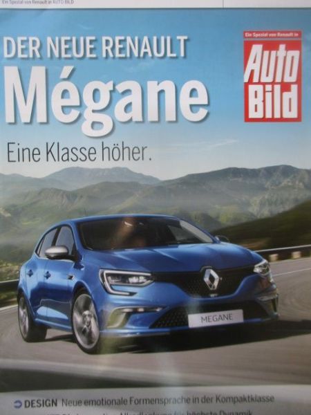 Auto Bild neue Renault Mégane Spezial