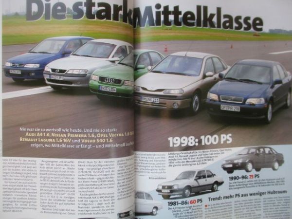 Auto Bild 28/1998 Renault Laguna Vergleichstest