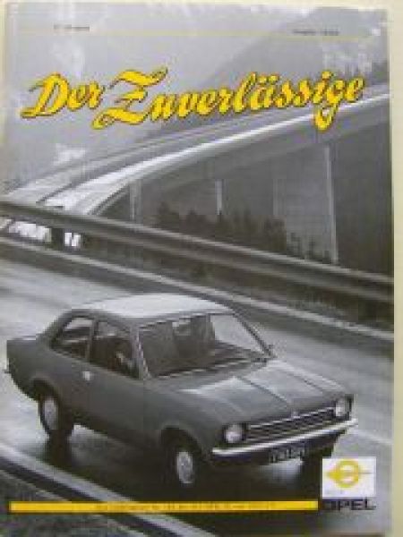 Opel Der Zuverlässige Magazin 187,KAD B, Super 6