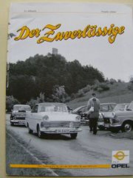 Opel Der Zuverlässige Magazin 165,80 Jahre Opel 4PS