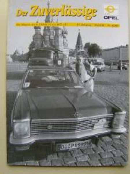 Opel Der Zuverlässige Nr.190,P1 Caravan,Diplomat B,Kadett A