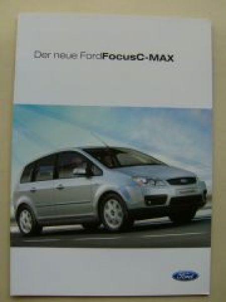 Ford Focus C-Max Prospekt März 2004 NEU