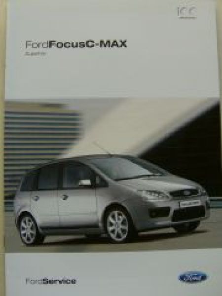 Ford FocusC-Max Zubehör Prospekt September 2003 NEU