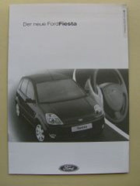 Ford Fiesta neues Modell Dezember 2001 NEU