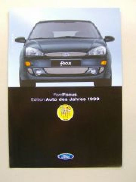 Ford Focus Edition Auto des Jahres 1999 Juli 1999 NEU