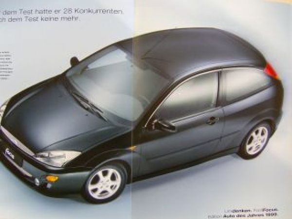 Ford Focus Edition Auto des Jahres 1999 Juli 1999 NEU