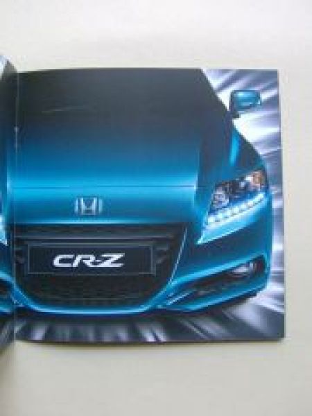 Honda CR-Z Sport-Hybrid Prospekt März 2010 NEU