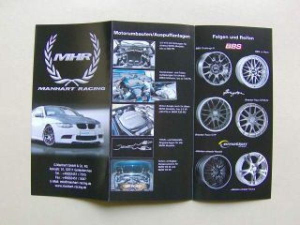 MHR Manhart Racing Flyer Z4 E85 M3 E92 M3 e30 M3 E91 5.0V10