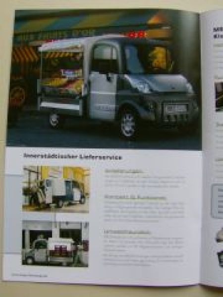 Mega Multitruck Worker eCitypro Prospekt Mikrotransporter 2010