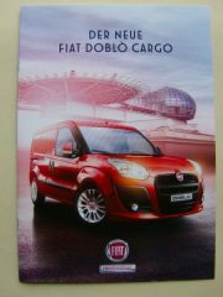 Fiat Doblò Cargo Prospekt März 2010 NEU
