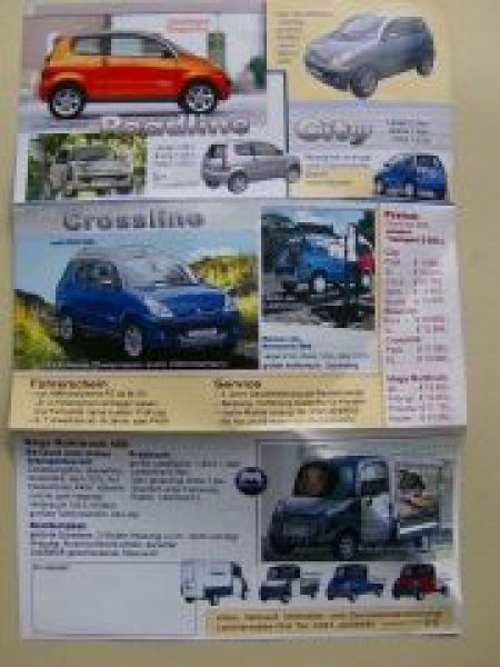 AIXAM-MEGA Scouty R City Sport,S, Roadline, Crossline