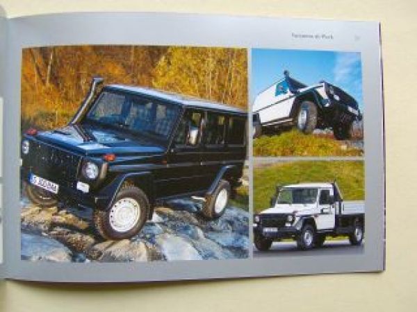 Mercedes Benz G-Klasse Professional Prospekt Februar 2010